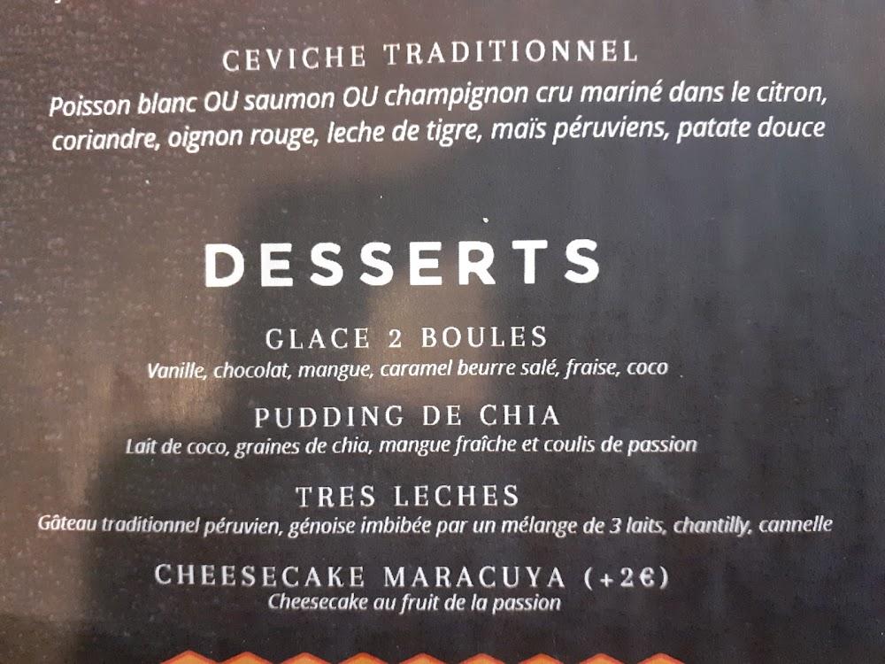 Bien Taypa! Restaurant-tapas péruvien - Menu Image 2